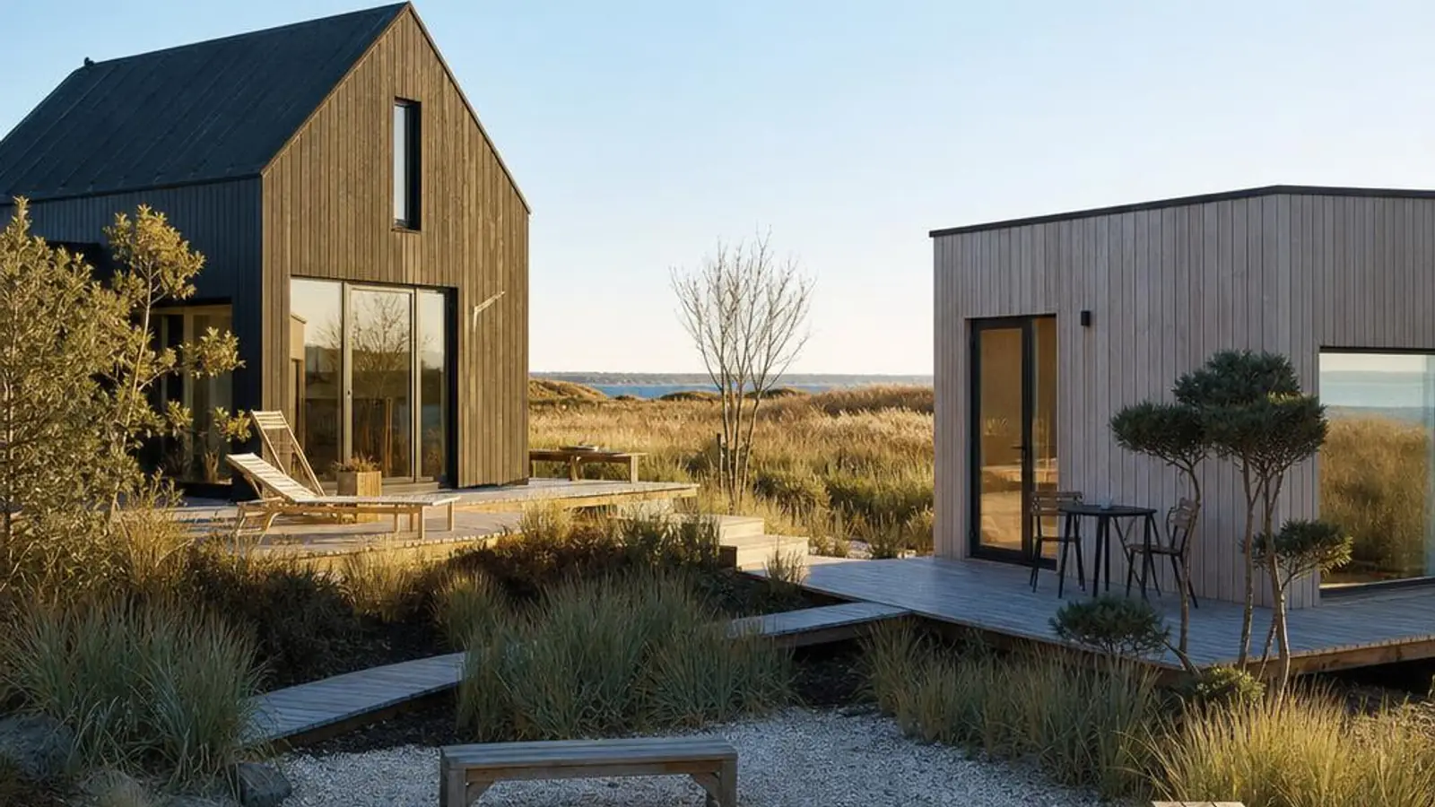 Tiny House Beteiligungsmodelle mit gemeinschaftlichem Hof an der Ostsee