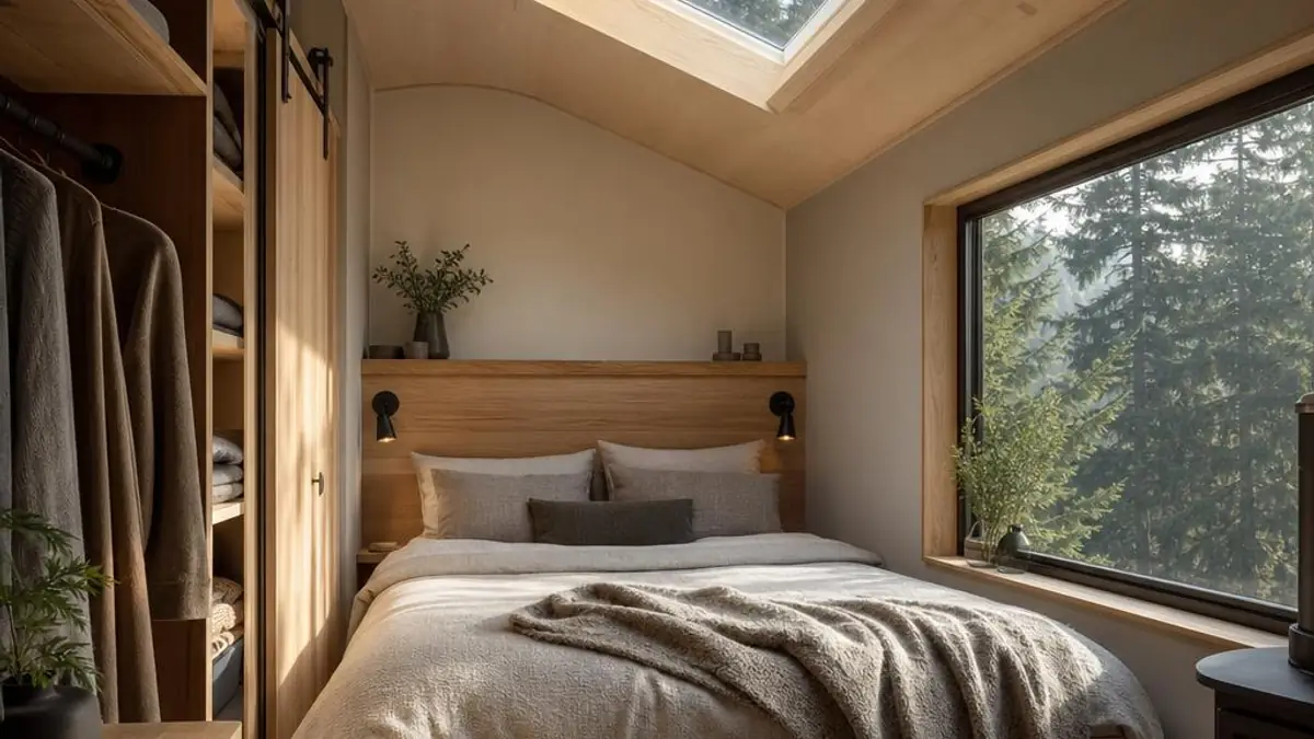 Tiny House Ferienimmobilie mit gemütlichem Schlafloft im Schwarzwald