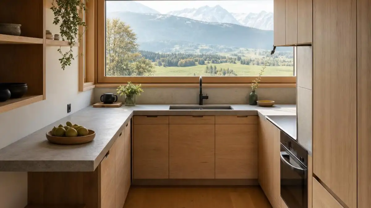 Tiny House Kosten CHF mit kompakter Kueche und robusten Materialien