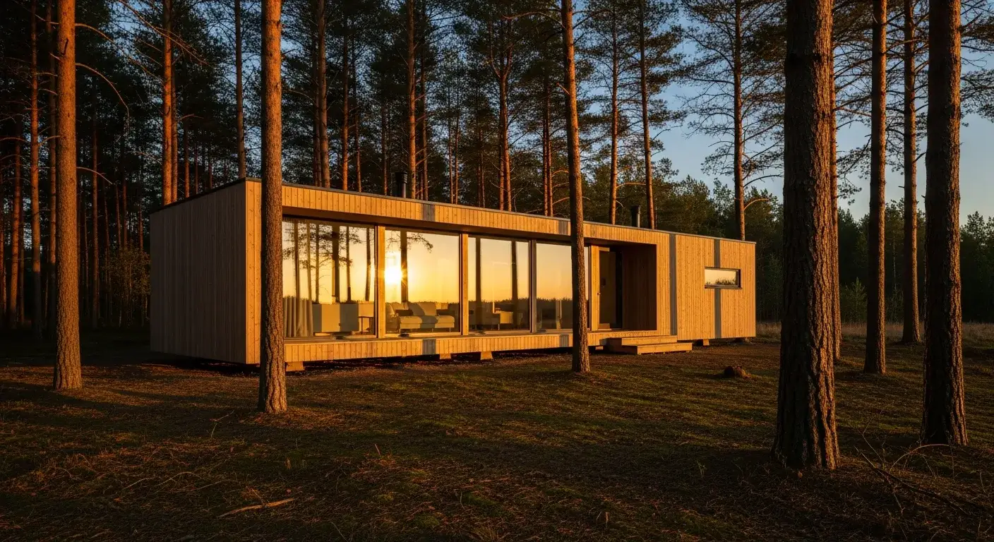 Modernes Tiny House eines deutschen Anbieters mit Lieferung in der Nähe